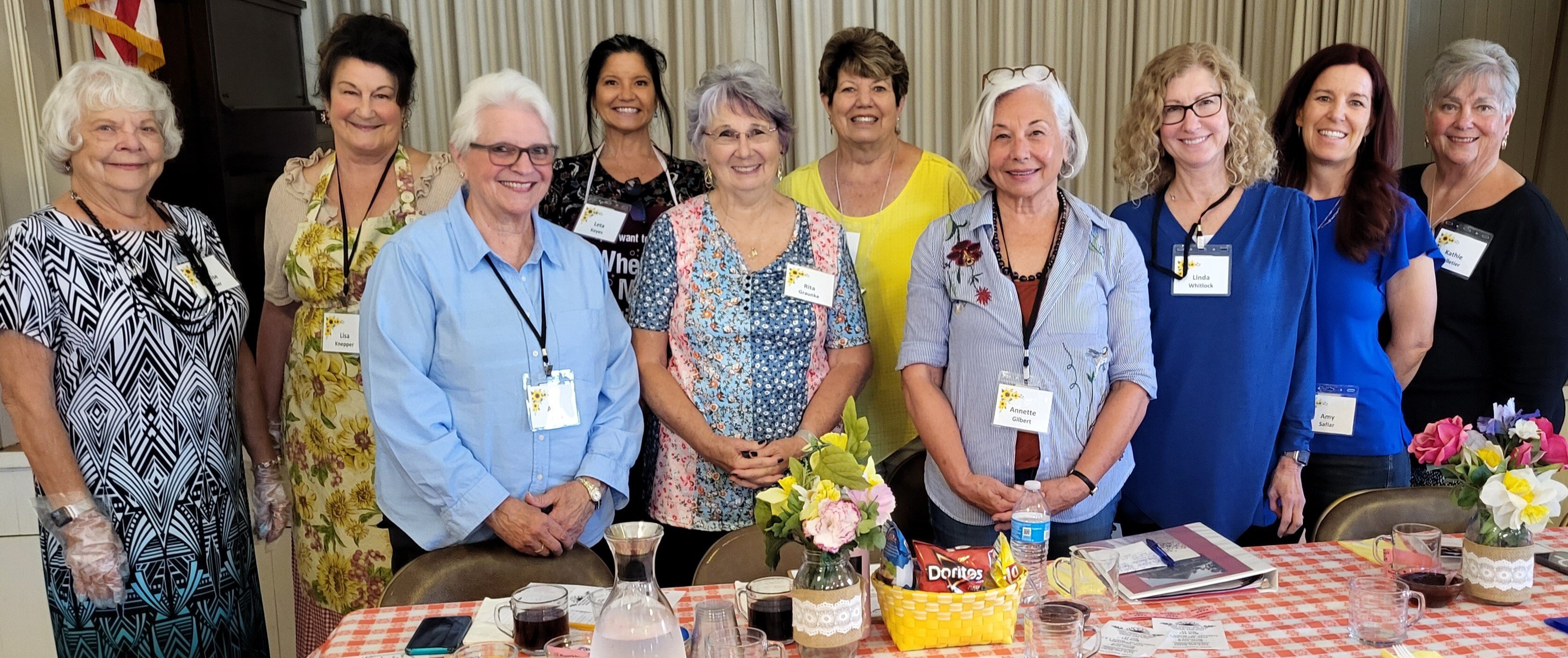 Amy Saflar and the Alpine Woman's Club