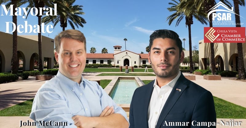 PSAR and Chula Vista Chamber of Commerce Host a Mayoral Debate