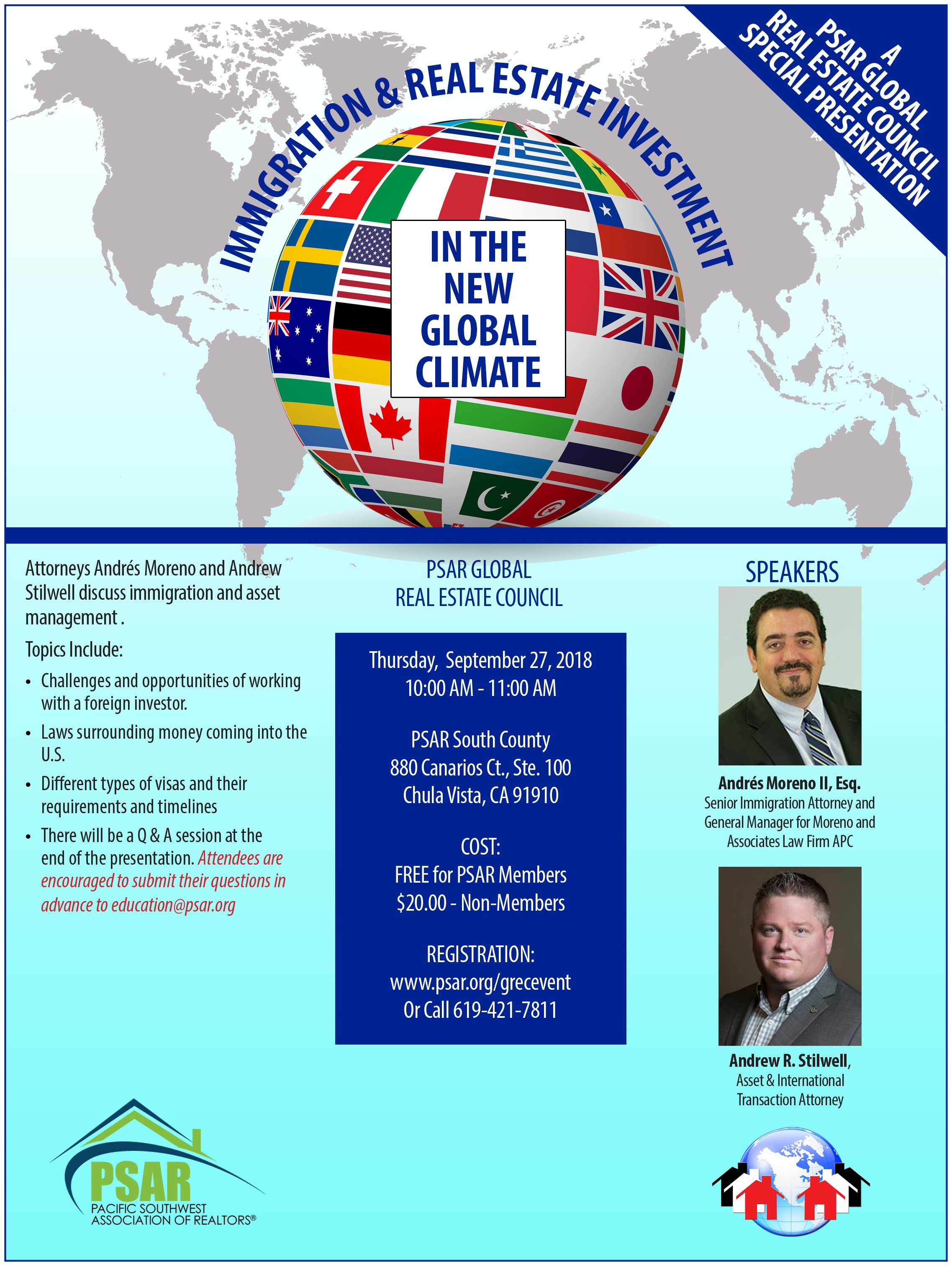GRE Immigration & Real Estate Investment in global climate