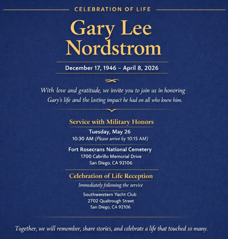 Gary Nordstrom Celebration of Life