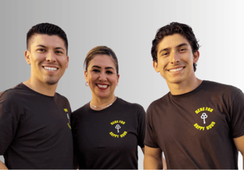 Leslie, Luis, and Angelo Peraza