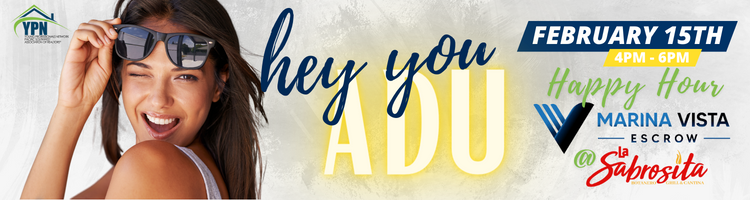 HEY YOU ADU HAPPY HOUR - YPN SHAKE UP EVENT
