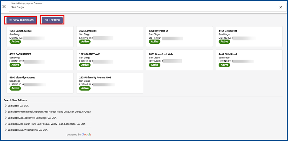 Paragon Connect Power Search