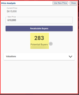 Price Analysis Feature 3