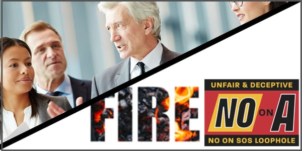 No on Prop A and Fire Insurance Updates