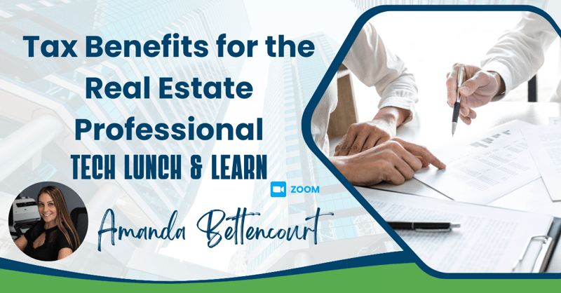 Tax Benefits for the Real Estate Professionals