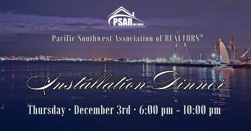 2027 PSAR Installation Dinner