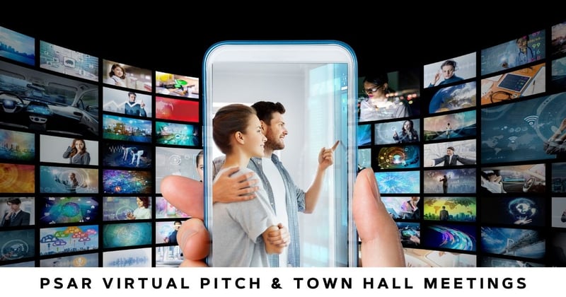 PSAR Pitch Sessions and Town Hall meetings