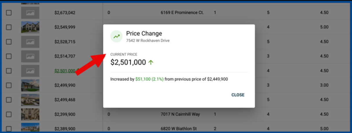 Price Display Change