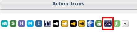 Showing Time Action Icon