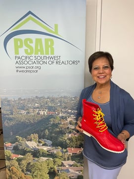 Red Shoe Day with Merrie Espina